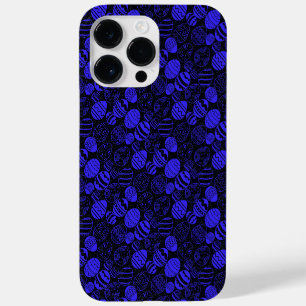 Easter Eggs Pattern 01.b Black BG Case-Mate iPhone 14 Pro Max Case
