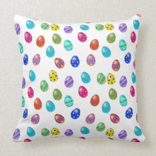 Easter Eggs Pattern Cushion