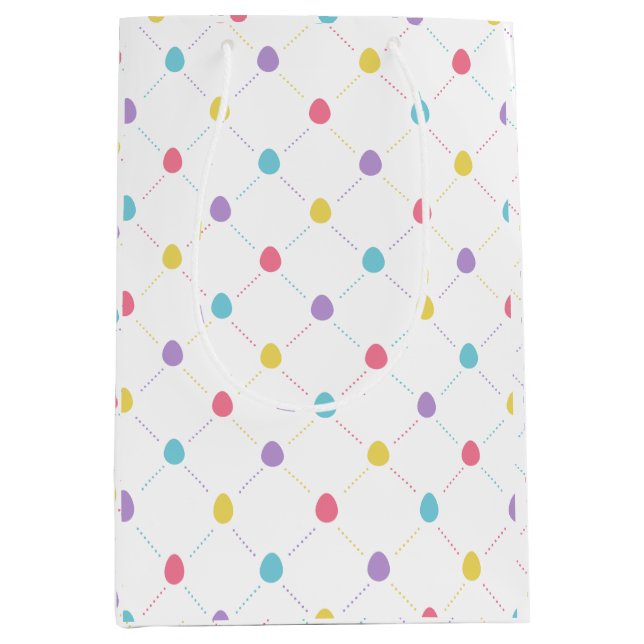 Easter Eggs Pattern Gift Bag (Front)