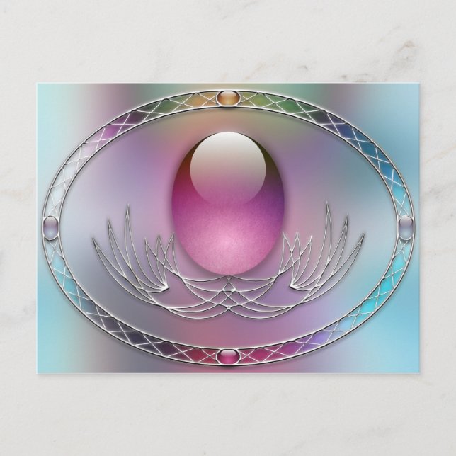 Easter Eggs Postcard (Front)