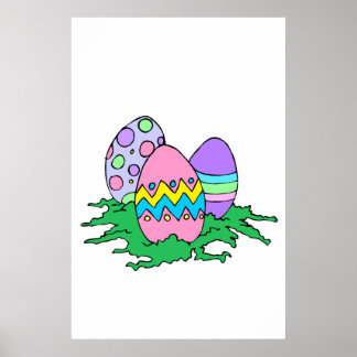 Easter Eggs Poster