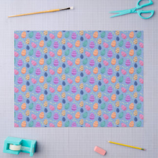 Easter Eggs Seamless Pattern Tissue Paper