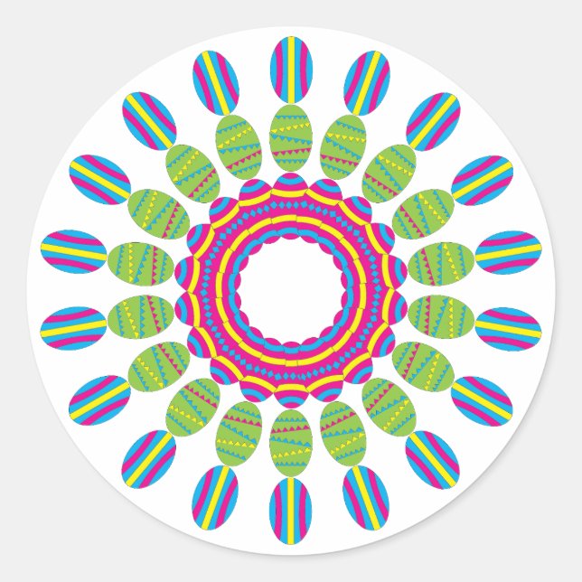Easter Eggs Sticker (Front)