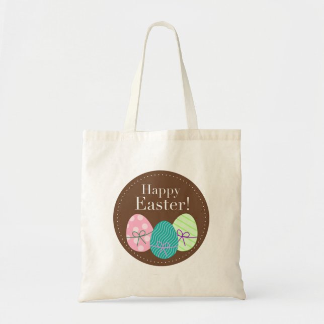 Easter Eggs Tote Bag (Front)