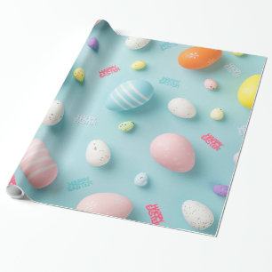 Easter Eggs Wrapping Paper