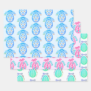 Easter Eggs  Wrapping Paper Sheet