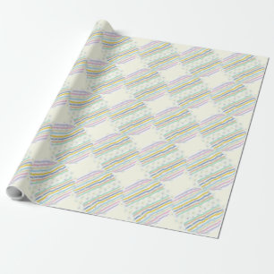 Easter Eggs (yellow) Wrapping Paper