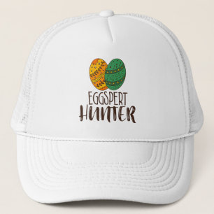 Easter Eggspert Hunter Funny Quote Trucker Hat