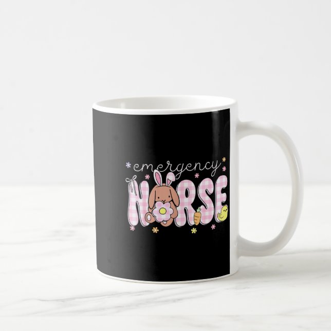 Easter emergency department nurse practitioner coffee mug (Right)