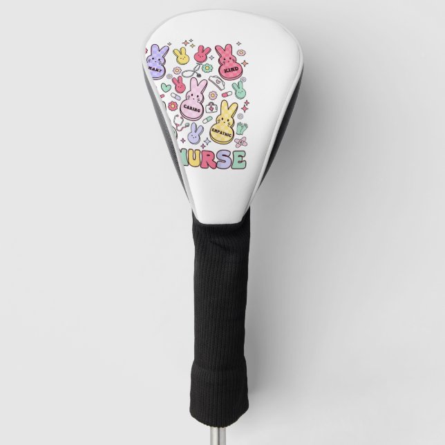 Easter ER Emergency Department Nurse Practitioner  Golf Head Cover (Front)