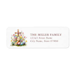 Easter Faith & Inspirational Return Address Labels