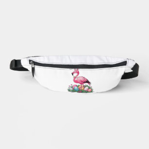 Easter Flamingo T-Shirt Bum Bags