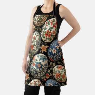 Easter Floral Eggs Apron
