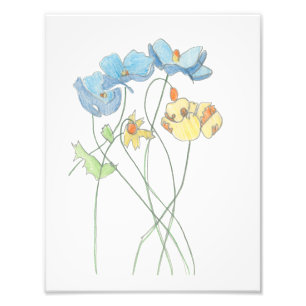 Easter floral Print