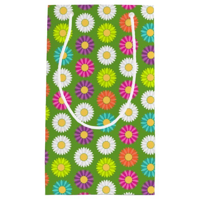 Easter Flowers Small Gift Bag (Front)