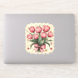 Easter Flowers Sticker