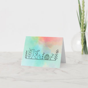Easter Folded Greeting Card
