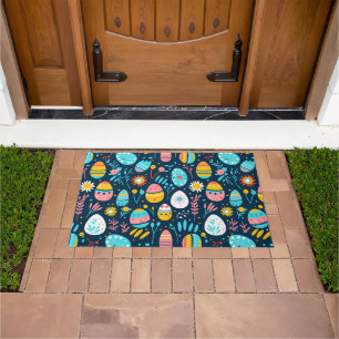 Easter Folk Garden Doormat