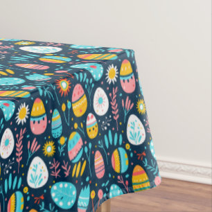 Easter Folk Garden Tablecloth