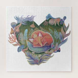 Easter forest animal jigsaw puzzle