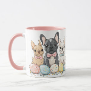 Easter French Bulldogs Mug