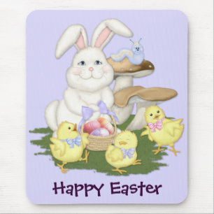 Easter Friends Mouse Pad