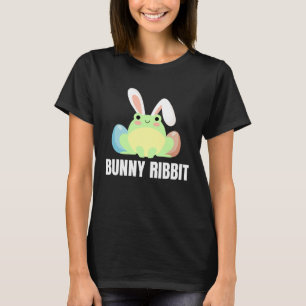Easter Frog Bunny Ribbit For Amphibian T-Shirt