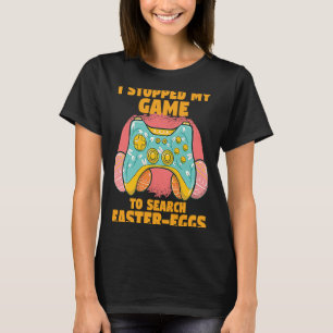 Easter Game Gaming Controller Easteregg Rabbit Sea T-Shirt