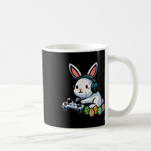 Easter Gamer Bunny Rabbit Video Game Men Boys Kids Coffee Mug