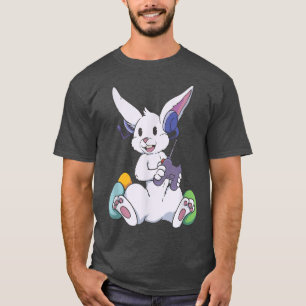 Easter Gaming Bunny Rabbit Gaming Controller Kids  T-Shirt