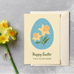 Easter Garden Daffodil Card