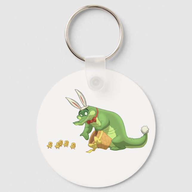 Easter Gator Keychain (Front)
