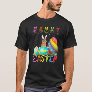 Easter German Shepherd Dog Matching Family Easter  T-Shirt
