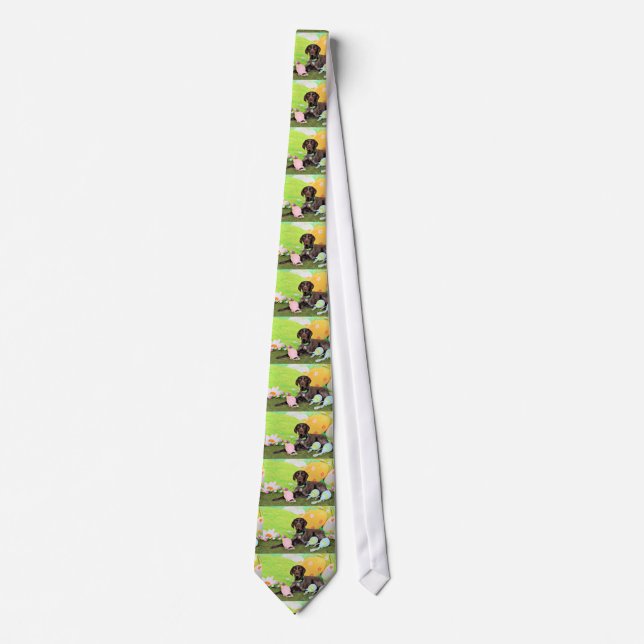 Easter - German Shorthair Pointer - Kaiser Tie (Front)