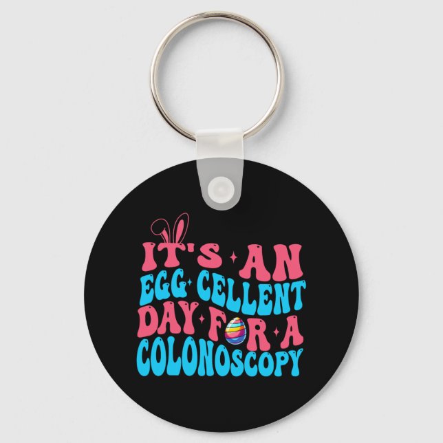 Easter Gi Nurse Eggcellent Gastroenterology Endosc Key Ring (Front)