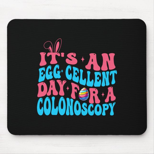 Easter Gi Nurse Eggcellent Gastroenterology Endosc Mouse Pad (Front)