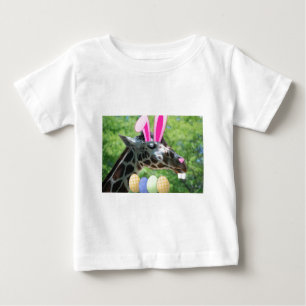 Easter Giraffe Baby T-Shirt