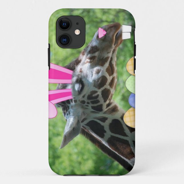 Easter Giraffe Case-Mate iPhone Case (Back)