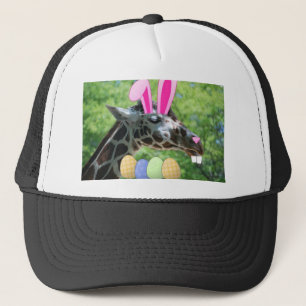 Easter Giraffe Trucker Hat