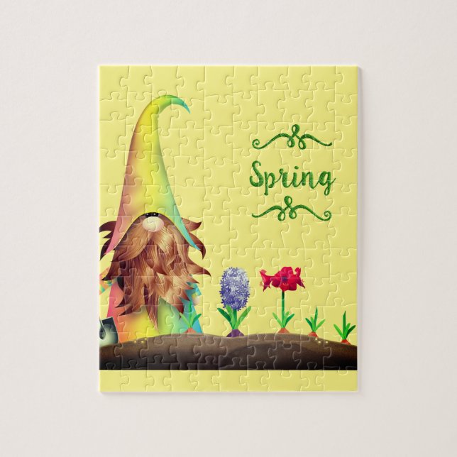 Easter Gnome Jigsaw Puzzle (Vertical)