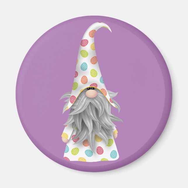 Easter gnome magnet (Front)