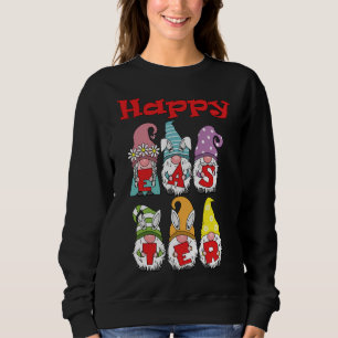 Easter Gnomes Funny Easter Egg Hunting Sweatshirt