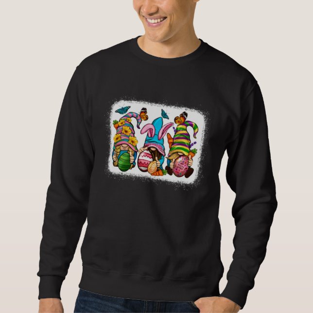 Easter Gnomies Happy Easter Day Sweatshirt (Front)