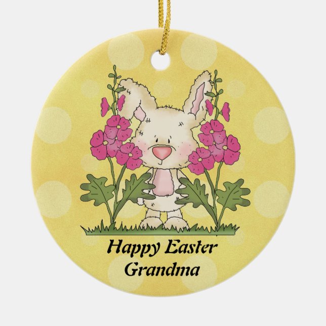 Easter Grandma ornament (Front)
