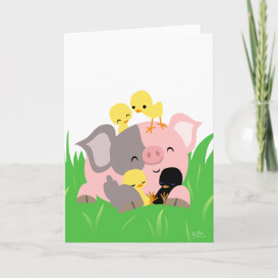 Easter greeting card