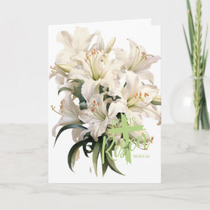 Easter Greeting Card Lily