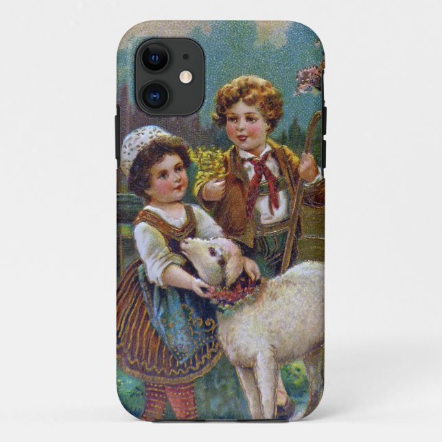 Easter Greetings 1908 Case-Mate iPhone Case (Back)