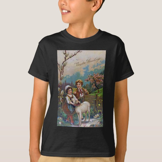 Easter Greetings 1908 T-Shirt (Front)