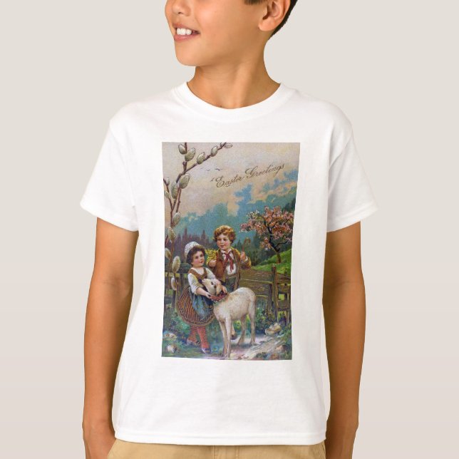Easter Greetings 1908 T-Shirt (Front)