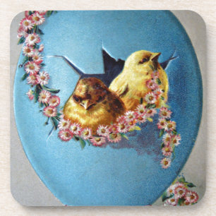 Easter Greetings 1909 Coaster